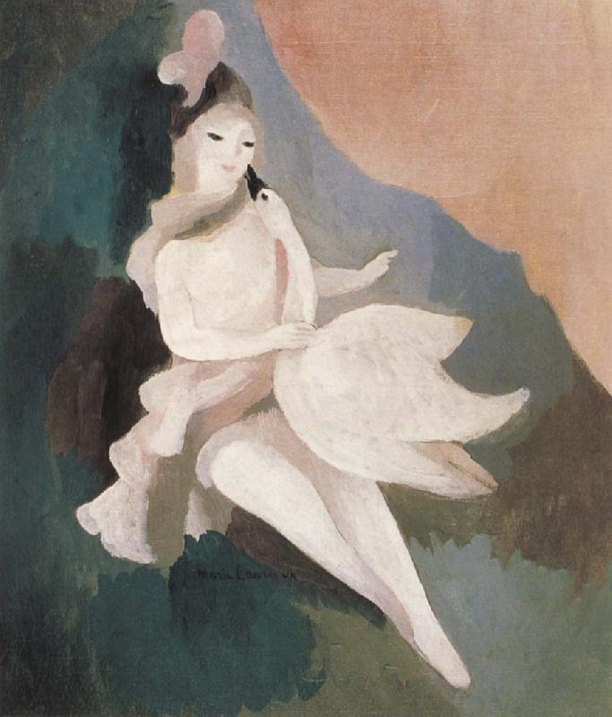 Marie Laurencin Lida and Goose swan